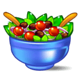 small fortune salad symbol