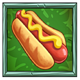 snack attack megaways hotdog symbol