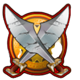 spartan warrior swords symbol