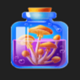 spin and spell mushroom symbol