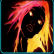 spinning lights girl symbol