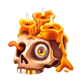 spooky skull skull symbol