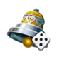 stunning crown cash mesh ultra dice bell symbol