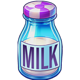 sugar mix milk symbol