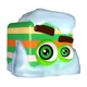 sugar rush winter green candy symbol