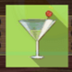 summer holidays drink symbol