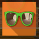 summer holidays sunglasses symbol