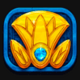 sun of egypt 3 gold hat symbol