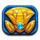 sun of egypt 4 crown symbol