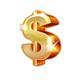 super multitimes progressive dollar symbol
