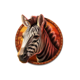 super stampede zebra symbol
