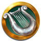 supreme zeus harp symbol