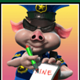 tails of new york piggy symbol