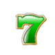 ten times wins green7 symbol