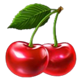 the burning five cherry symbol