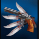 the evil bet powerpoints revolver symbol