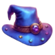 the explosive wizard cat wizard hat symbol