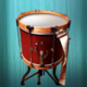 the glorious 50s drum symbol