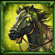 the green knight camelot gold horse symbol