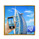 the queen of social media dubai symbol