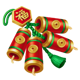 tiger king fortune firecrackers symbol
