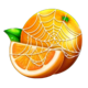 trick or treat joker orange symbol