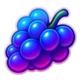trinity gold coins running wins grape symbol