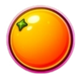 trinity gold coins running wins orange symbol