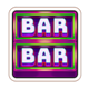 triple seven flames of craze bar symbol