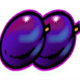 ultra hot deluxe plum symbol