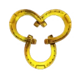 unbridled fortune gold horseshoe symbol