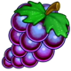 valentine hearts grapes symbol