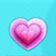 valentines victory heart 5 symbol