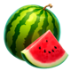 vip crown watermelon symbol