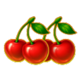 volcano golden coins cherry symbol