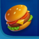 vomiting unicorns burger symbol