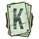 wanted dead or a wild k symbol
