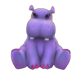 whack a fluffy hippo symbol