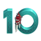 wild buffalo megaways hold n link 10 symbol