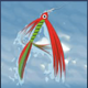 wild fishing red fin symbol