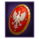 winged hussars hold and win shield symbol
