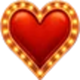 winnie the piggie las vegas heart symbol