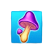 wood luck mushroom symbol