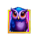wood luck owl symbol