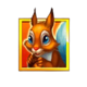wood luck squirrel symbol