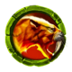 woolly wilds max lion symbol