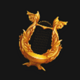 zeus the thunderer harp symbol