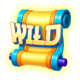 3 lucky monkeys hold and win wild symbol