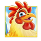 amazing link cluckin riches wild symbol