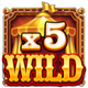 carnival rush x5 wild symbol